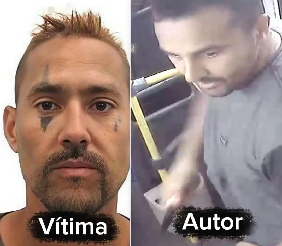 Homem é morto a facadas dentro de ônibus em Maringá; polícia divulga imagem de suspeito