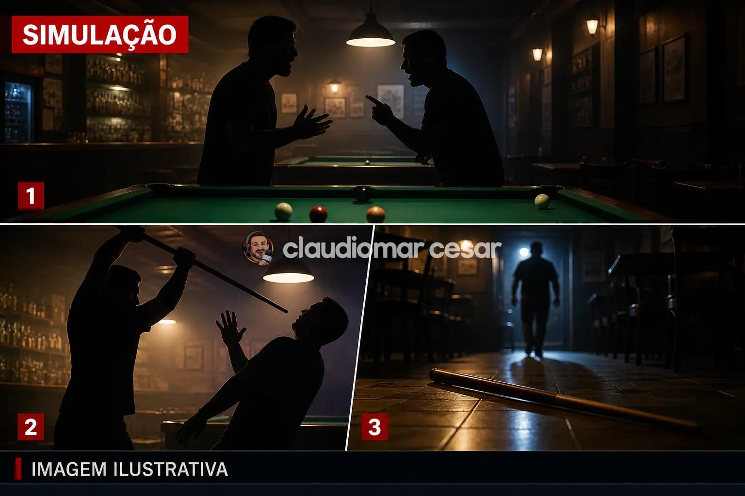 Homem é morto com facada no pescoço após discussão em bar em Sarandi; suspeito foi preso