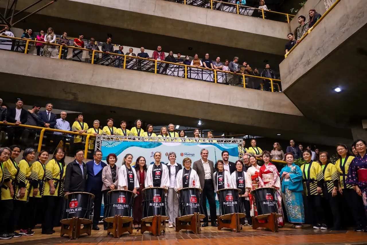 Semana Cultural celebra os 118 anos da imigração japonesa e reforça legado presente na história de Maringá