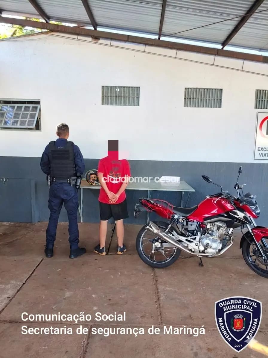 Adolescente é apreendido após fuga e direção perigosa no Conjunto Requião