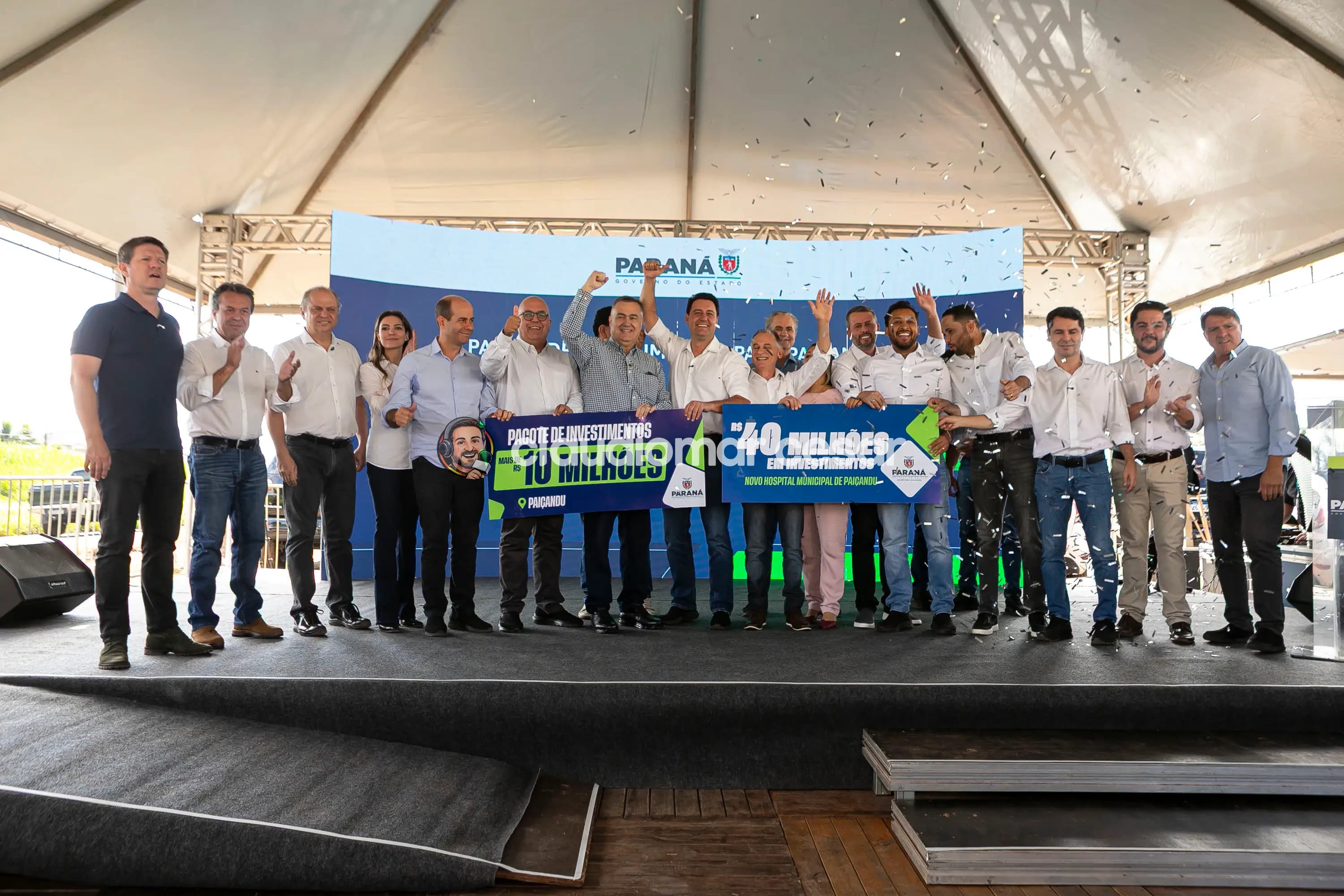 Ratinho Junior anuncia novo hospital de R$ 40 milhões em Paiçandu com centro cirúrgico