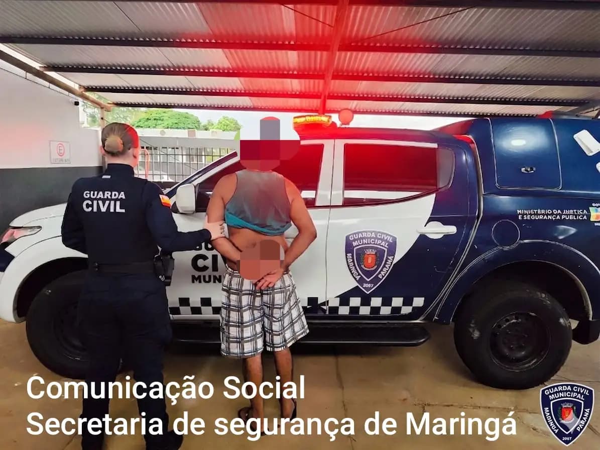 GCM de Maringá atende denúncia de violência doméstica em Floriano