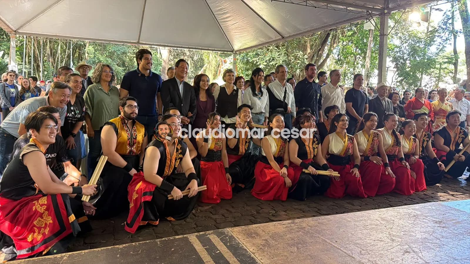 Câmara de Maringá participa da inauguração do Jardim Japonês Imperial Kenji Ueta no Parque do Ingá