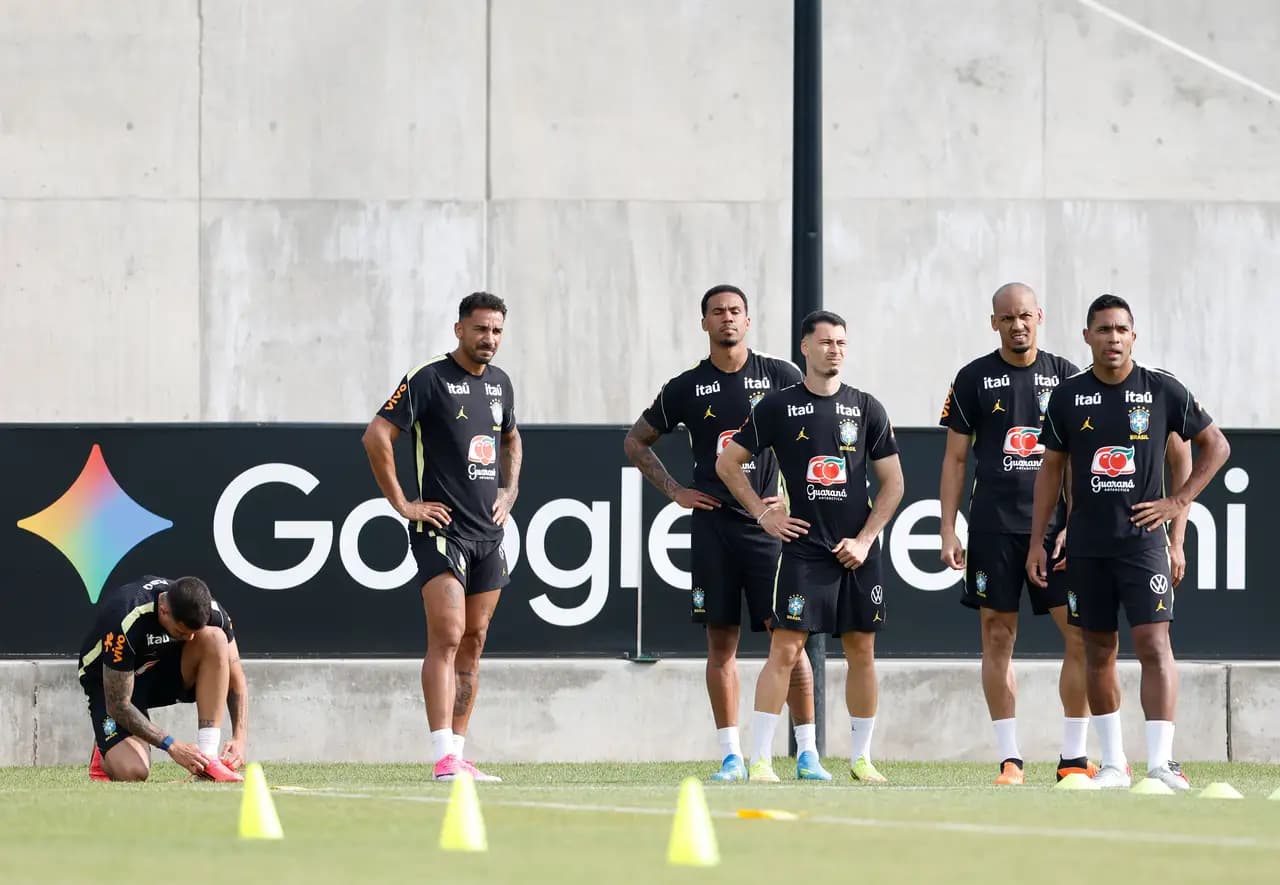 Com trio da Champions, Brasil inicia preparação para Copa nos EUA