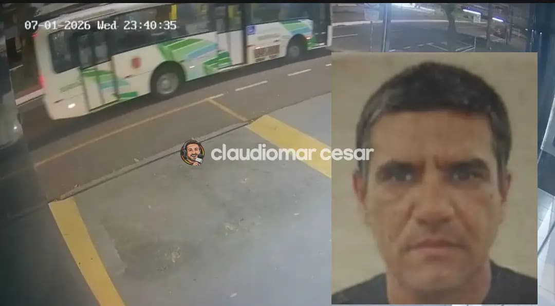 Homem atropelado por ônibus em Maringá morre no hospital; Polícia Civil investiga o caso