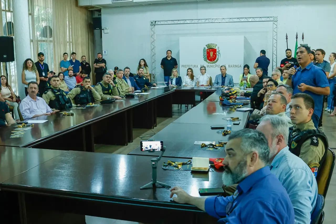 Movimento ‘Maringá pela Vida’ e Plano de Segurança Viária: Prefeitura inicia estratégias com foco na redução de acidentes de trânsito